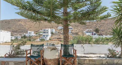 Einzimmerapartment 'Mouria A' mit Meerblick, Wi-Fi und Klimaanlage