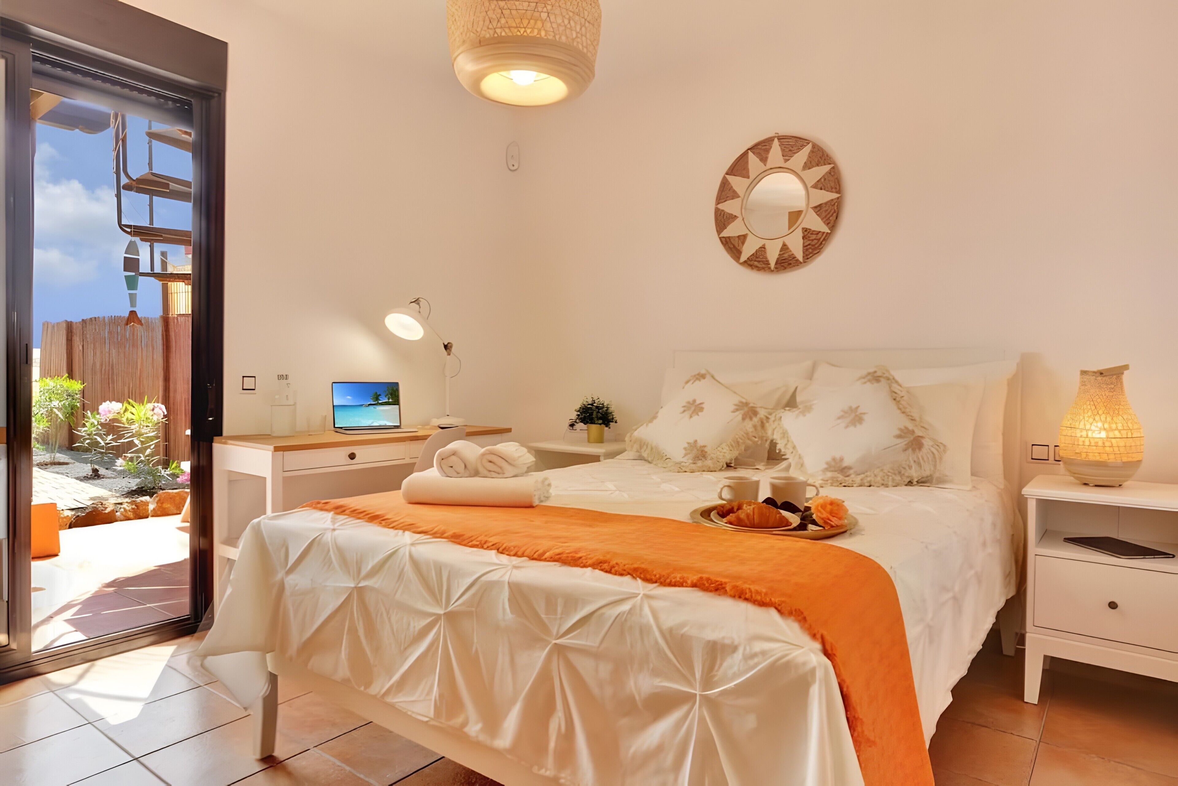 1 soverom, strykejern/-brett, wi-fi (inkludert) og sengetøy