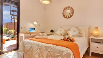 1 soverom, strykejern/-brett, wi-fi (inkludert) og sengetøy