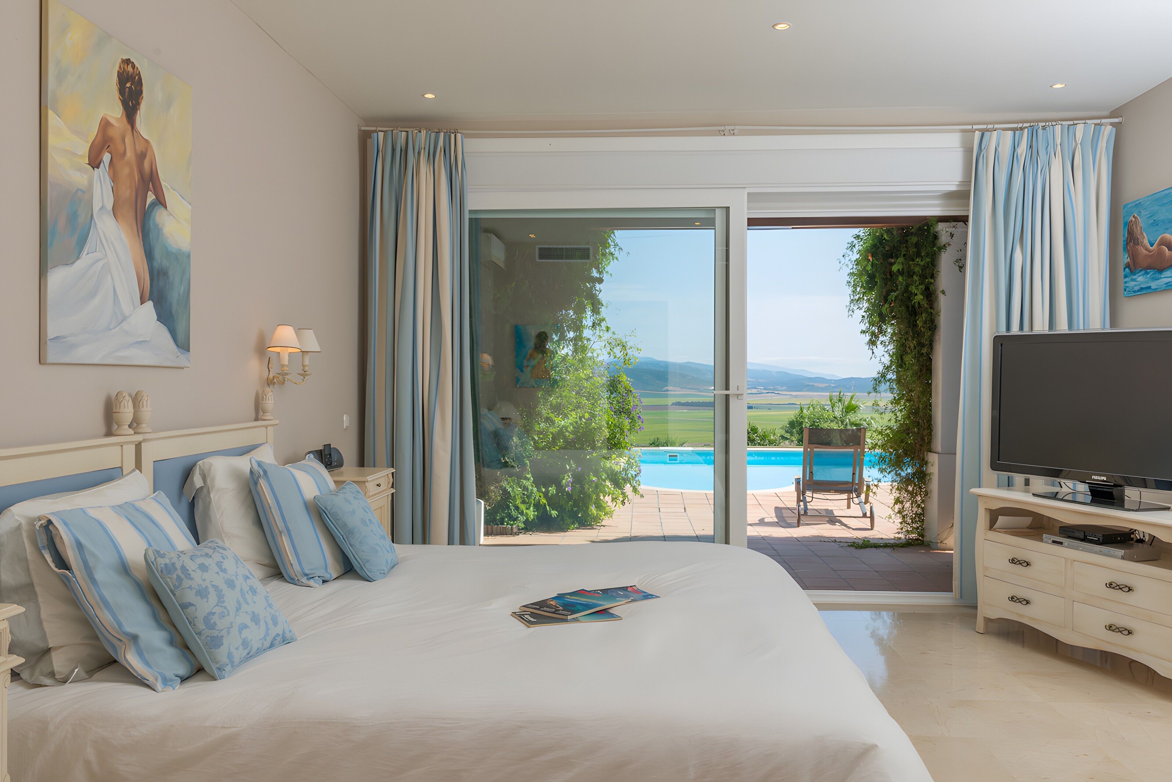 5 Schlafzimmer, Bügeleisen/Bügelbrett, kostenloses WLAN, Bettwäsche