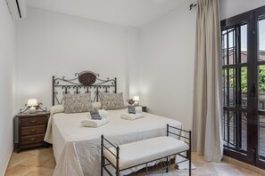 4 habitaciones, wifi gratis y ropa de cama 