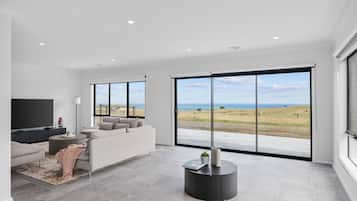 Smart TV, DVD player, books