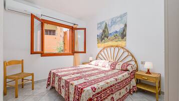 2 habitaciones y ropa de cama