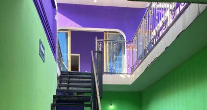 Hostel 1 block from downtown tequila with games room and bar.