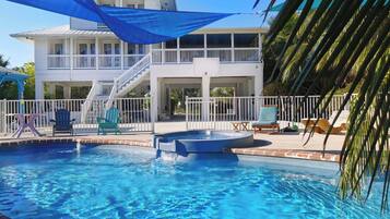 Deluxe Villa, Ocean View | 4 bedrooms, laptop workspace, iron/ironing board, free WiFi