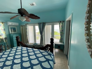 Deluxe-Villa, Meerblick | 4 Schlafzimmer, laptopgeeigneter Arbeitsplatz, Bügeleisen/Bügelbrett