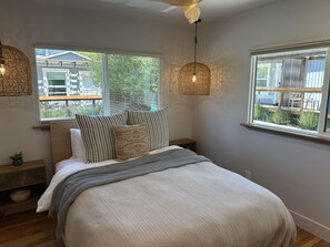 2 bedrooms, iron/ironing board, travel crib, WiFi