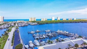 Stunning marina views from the comfort of your home.