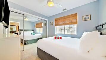 3 間睡房、熨斗/熨衫板、免費 Wi-Fi、床單