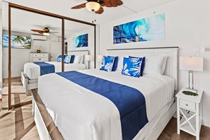 All new decor, fresh linens