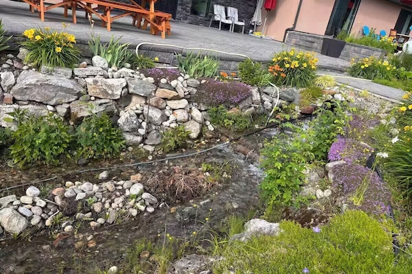 Àrea exterior de l'allotjament