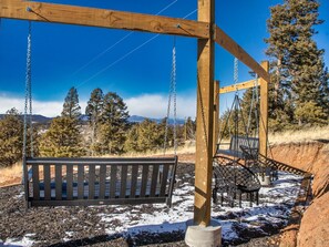 Terrace/patio - New Build w/ Hot Tub, Sauna, Arcade, Mountain Views (Florissant)