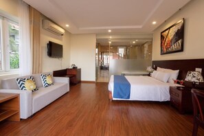 Suite superior, vistas a la montaña | 2 dormitorios, escritorio, wifi gratis
