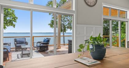 Spectacular Lakefront Retreat on Lake Michigan in Suttons Bay