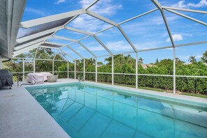 Indoor pool, a heated pool