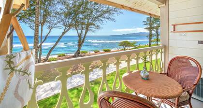 Islander on The Beach 329 the Sunrise Hale | Oceanfront Studio with AC