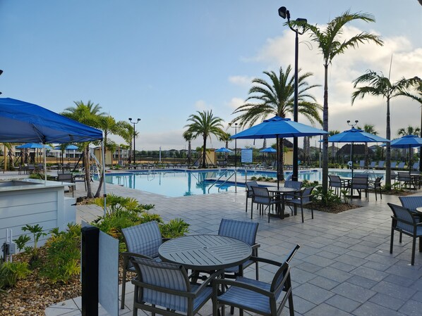 Opvarmet pool