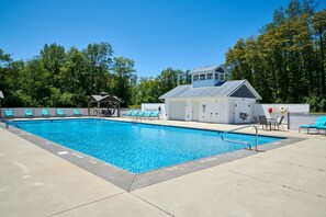 Una piscina climatizada