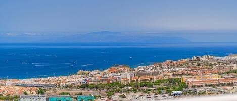 Uitzicht vanuit accommodatie