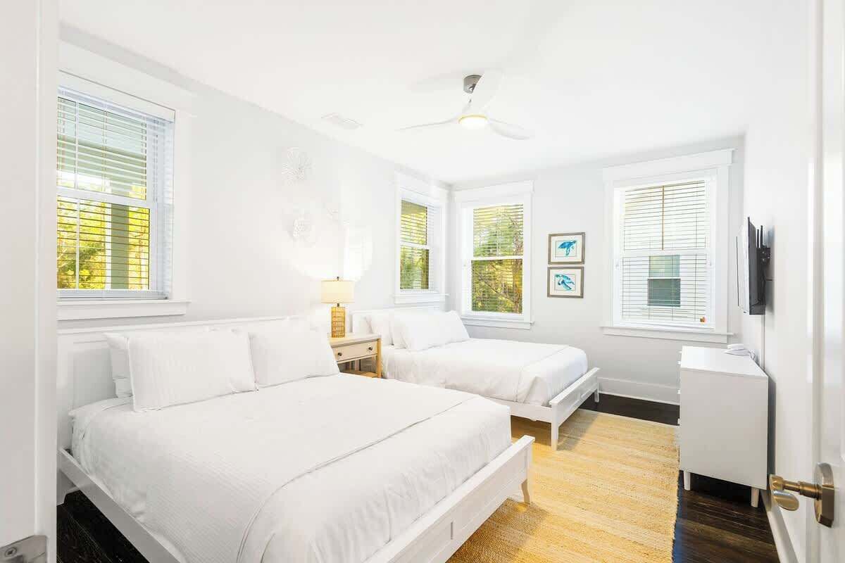 4 bedrooms, iron/ironing board, travel crib, WiFi