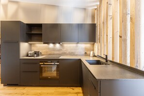 Apartamento | Cocina privada | Utensilios de cocina