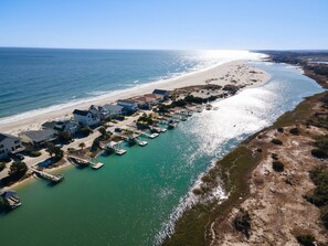 Accommodatie ligt op het strand
