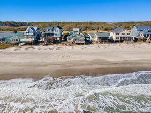 On the beach