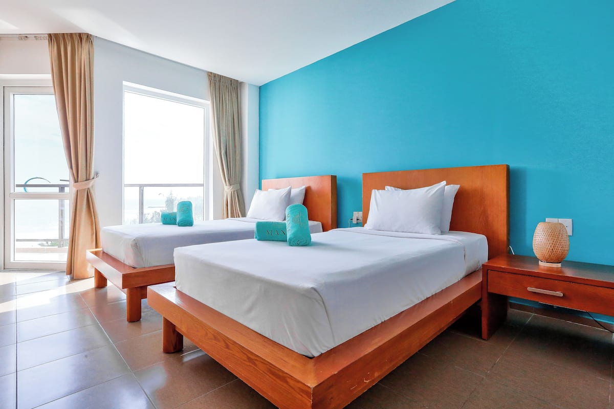 1 bedroom, hypo-allergenic bedding, minibar, soundproofing