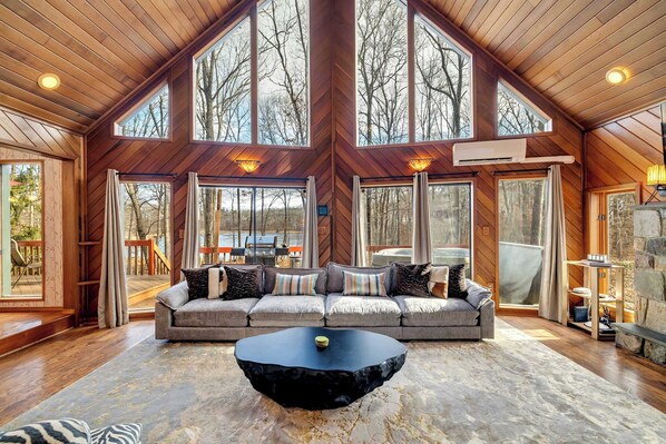 Télévision, cheminée, jeux vidéo, espaces bureaux