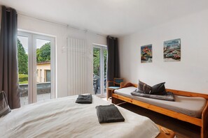 5 chambres, Wi-Fi gratuit, draps fournis