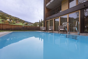 Apartment | Pool | Outdoor pool, a heated pool - Charming Apartment in Schruns With Balcony (Schruns)