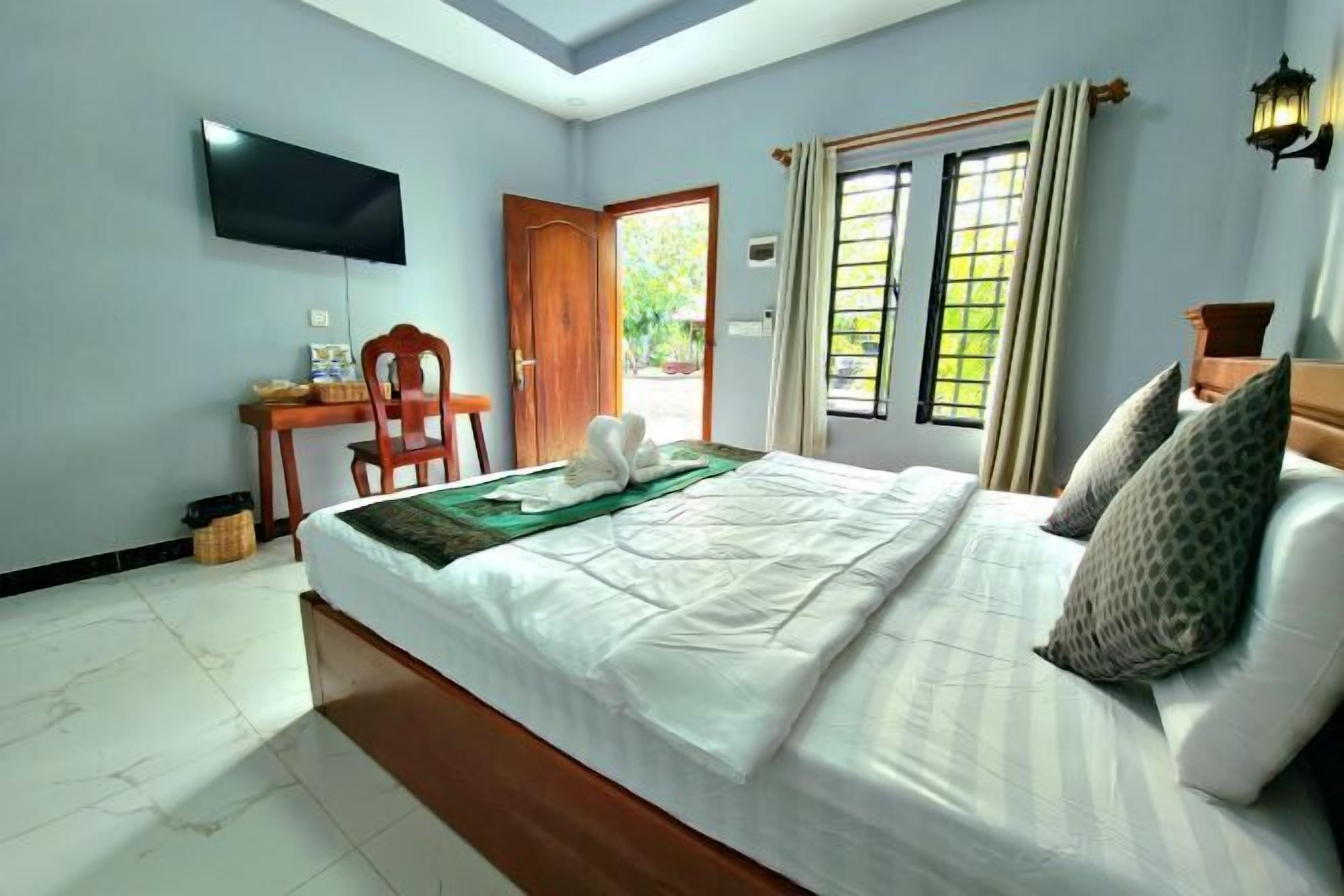 Lydisolert og sengetøy