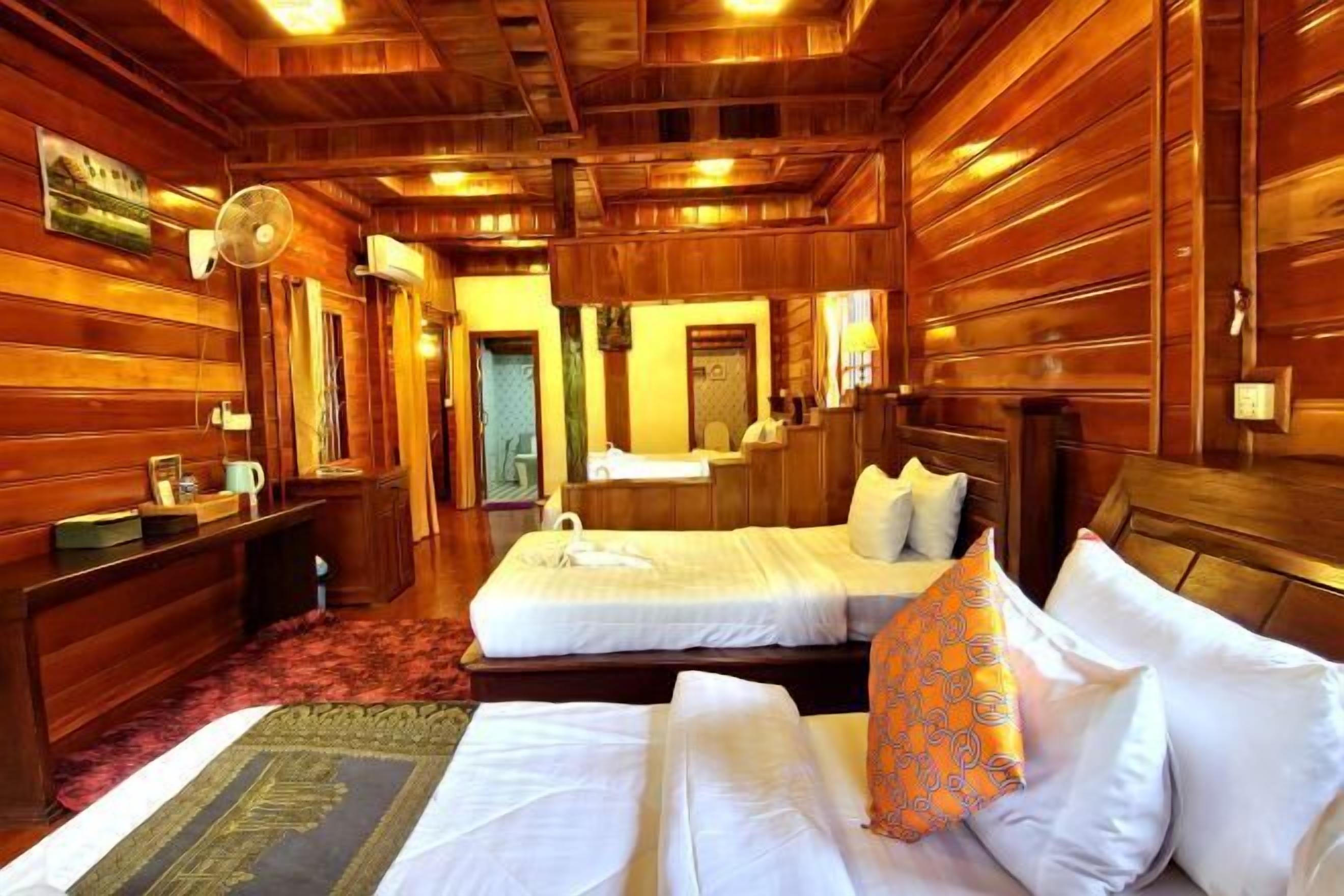 Lydisolert og sengetøy