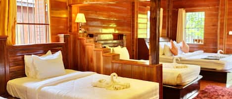 Chambres insonorisées, draps fournis