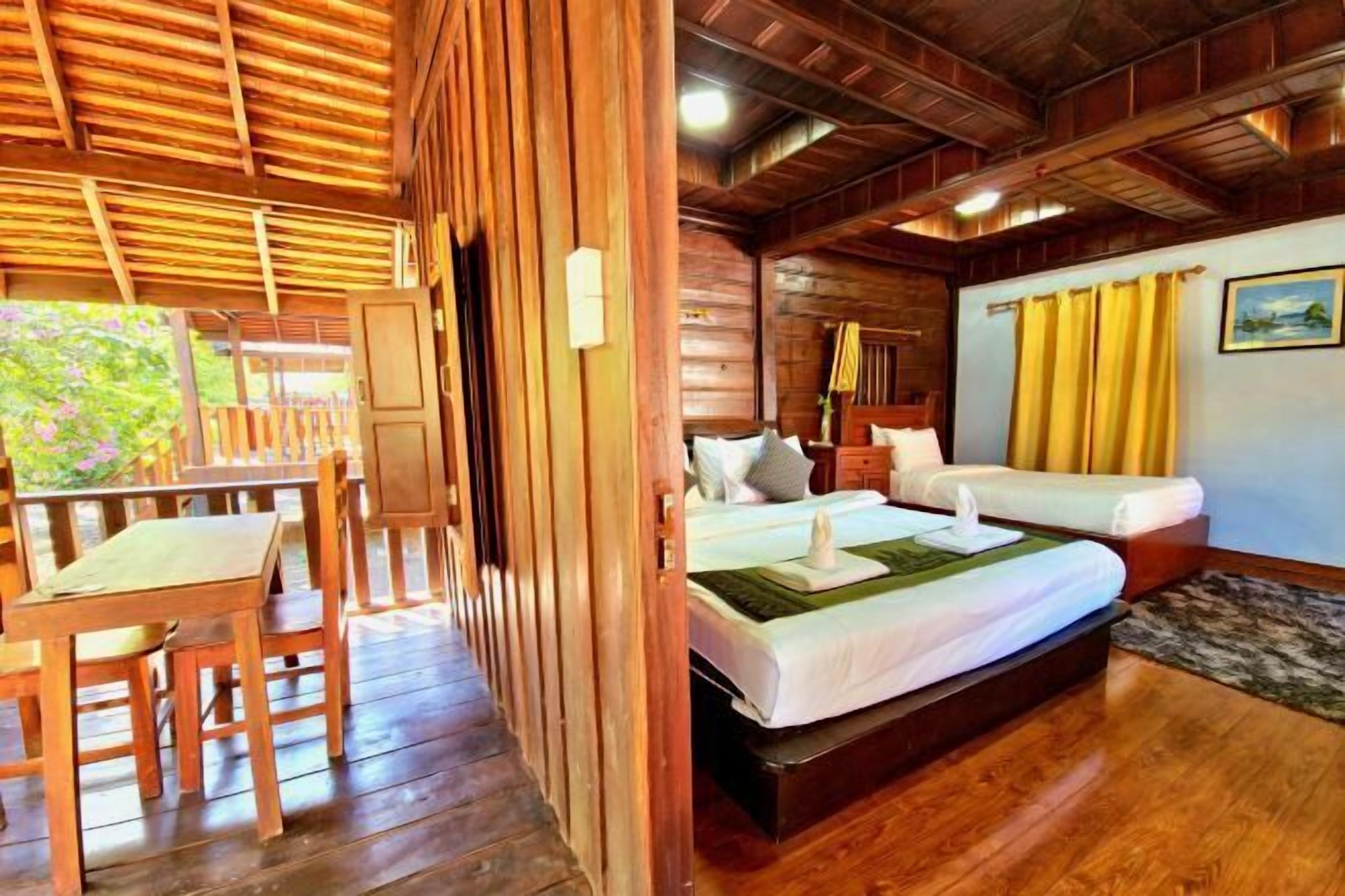 Lydisolert og sengetøy