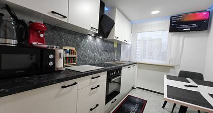 Ferienwohnung 'Modern Apartments Neuburg 9' mit Parkplatz, Balkon und Wi-Fi