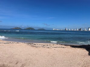 Sun loungers, beach towels
