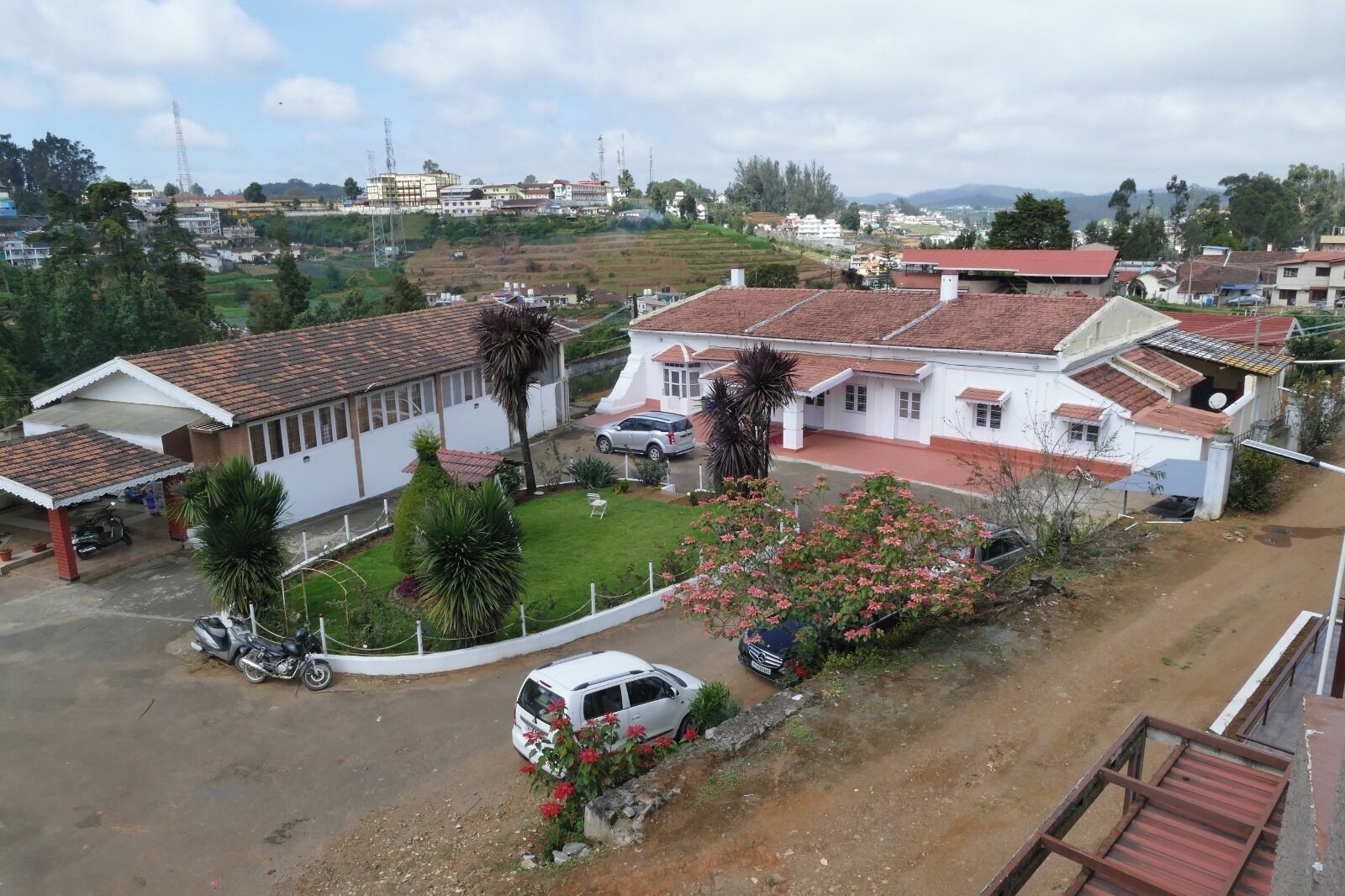 Framhlið gististaðar