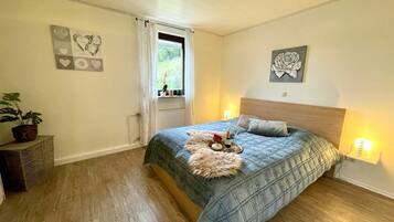 1 chambre, Wi-Fi, draps fournis