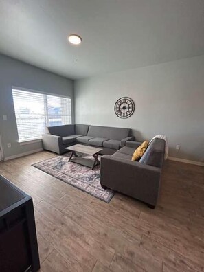 Smart TV, fireplace, table football, offices