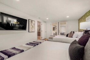 4 bedrooms, iron/ironing board, travel crib, WiFi