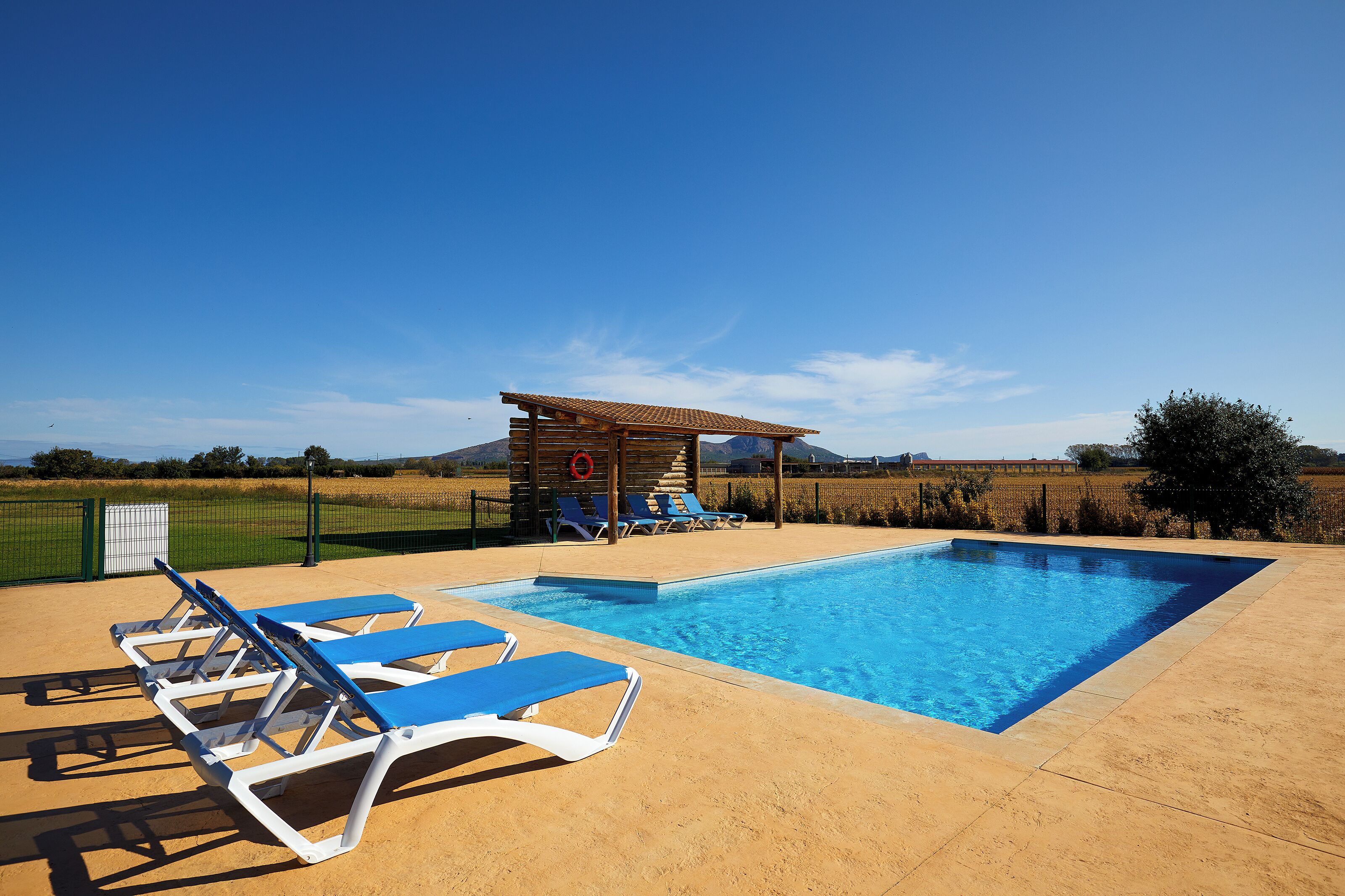 Seasonal outdoor pool