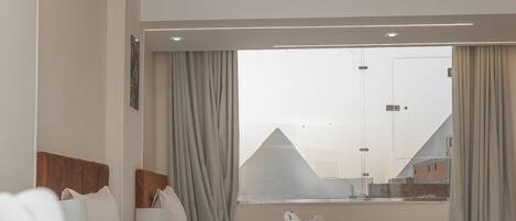 Combined shower/tub, hair dryer, slippers, towels