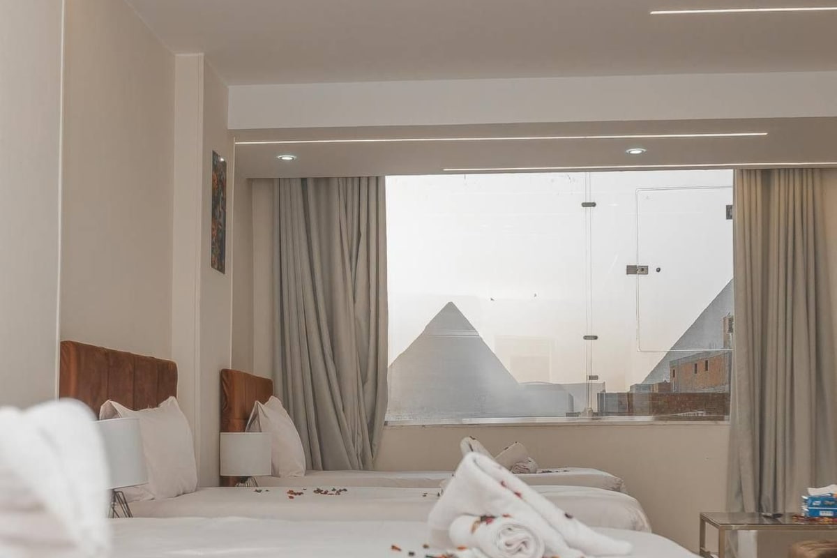 Family Quadruple Room, Desert view | Minibar, desk, laptop workspace, soundproofing