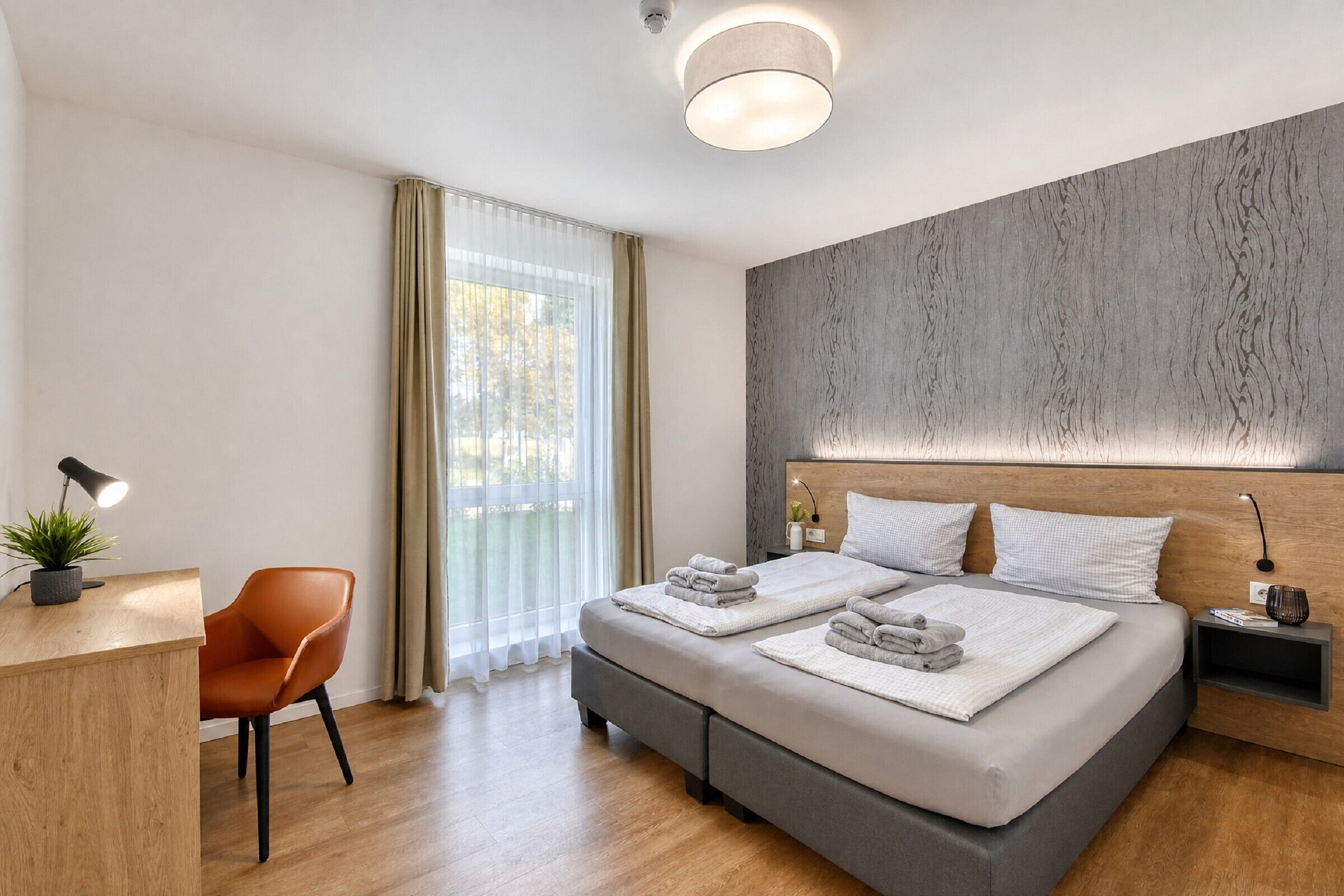 1 bedroom, desk, free WiFi