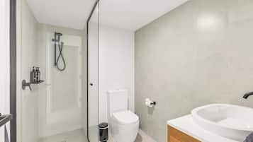 Hair dryer, towels