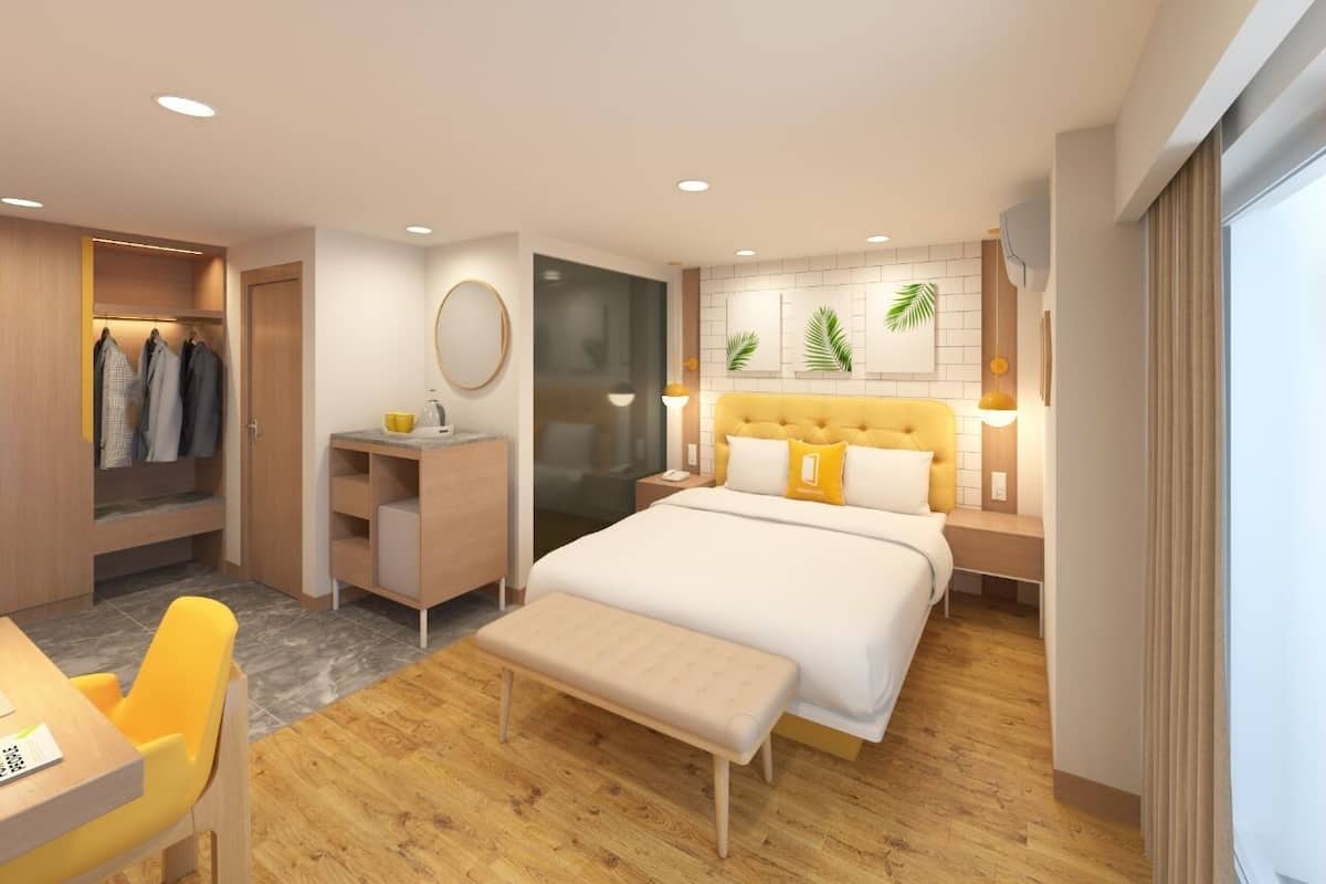 In-room safe, desk, iron/ironing board, free WiFi