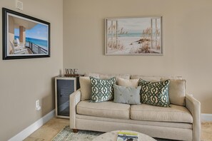 TV - Your Versatile Haven: Grand Sandestin 6th floor Studio Retreat with King Bed, Sleeper Sofa, and Kitchenette at Sandestin Golf and Beach Resort! (Mirama Beach)