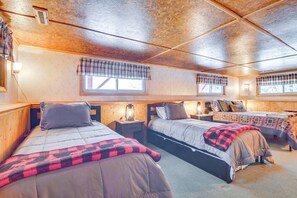 House (3 Bedrooms) | Interior - Pond & Snowmobile Trails On-site: Errol Escape! (Errol)