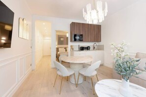 Dining - A Wonderful 1-BR with Services in Batignolles (Paris)